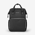 Kikkaboo Siena Mama Changing Backpack - Black/Silver