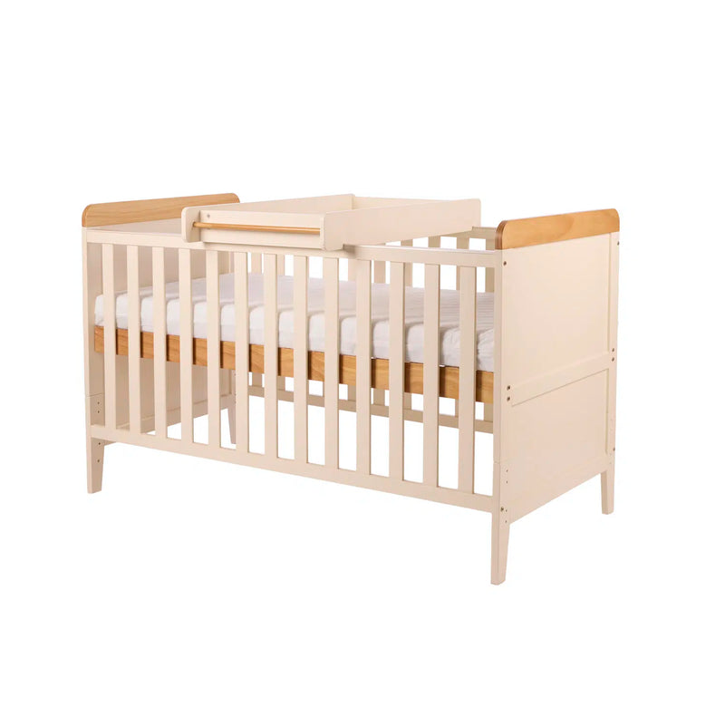 Tutti Bambini Rio 3 Piece Nursery Furniture Set – Cashmere/Honey Oak