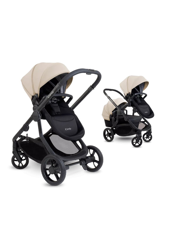 iCandy Orange 4 Pushchair Bundle - Latte