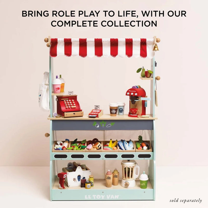 Le Toy Van Cheese & Dairy Wooden Market Crate