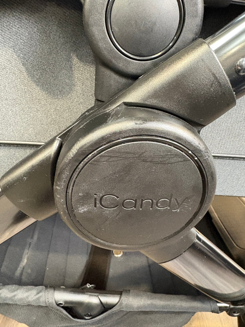 PRE LOVED iCandy Peach 7 Travel System - Dark Grey