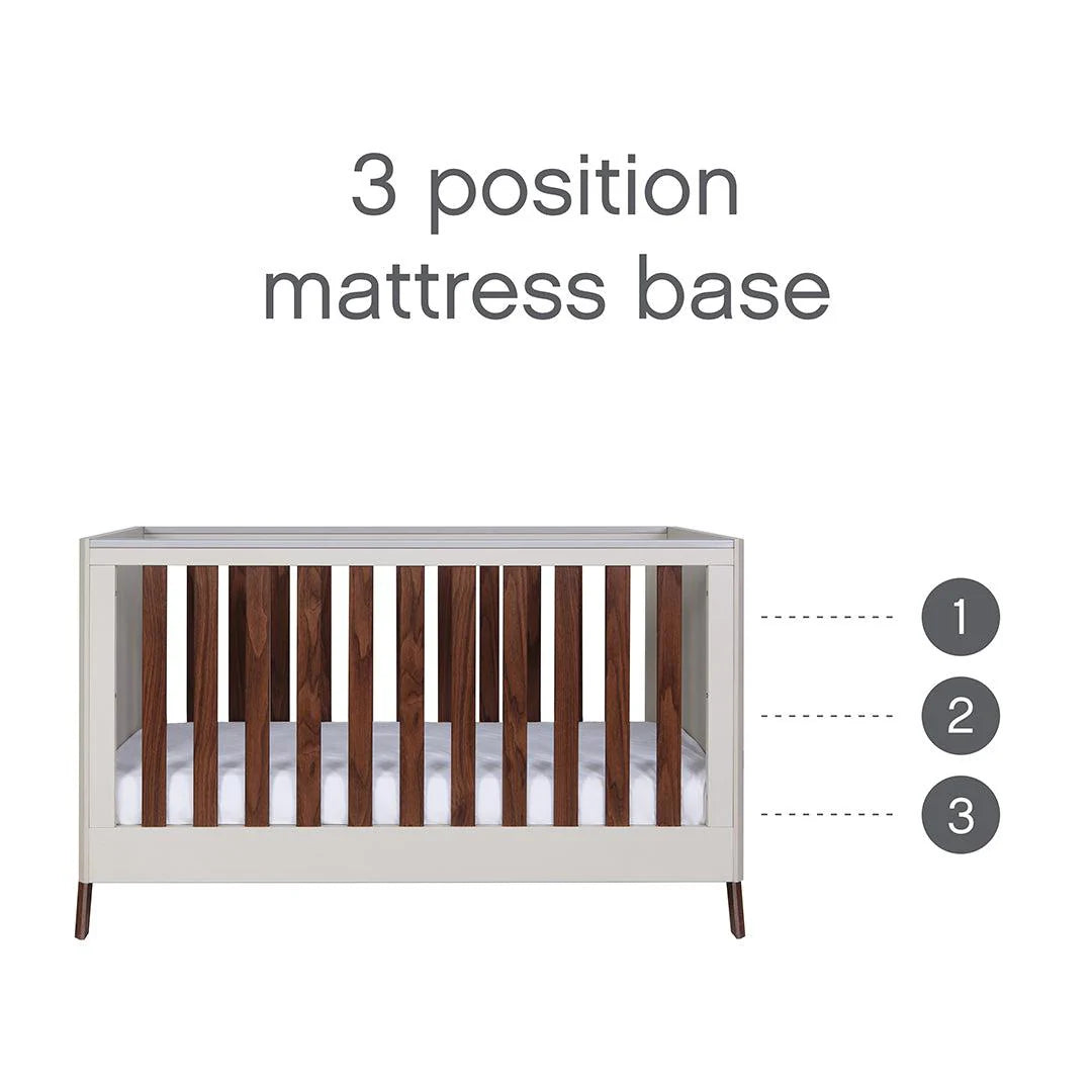 Tutti Bambini Fuori 2 Piece Room Set - Warm Walnut/White Sand