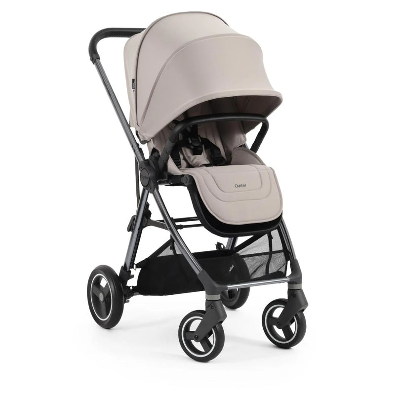Oyster Gravity+ Stroller 5 pcs Bundle - Stone (Non 360 Car Seat)