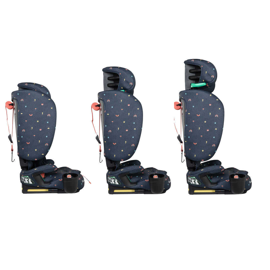 Cosatto On The Go i-Size Travel Car Seat - Doodle Days