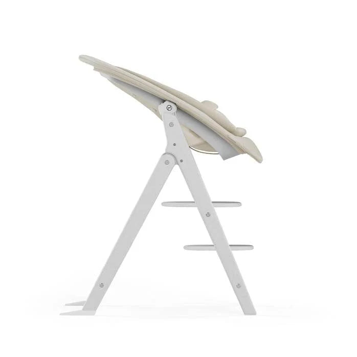Cybex Click & Fold 4in1 Highchair - All White