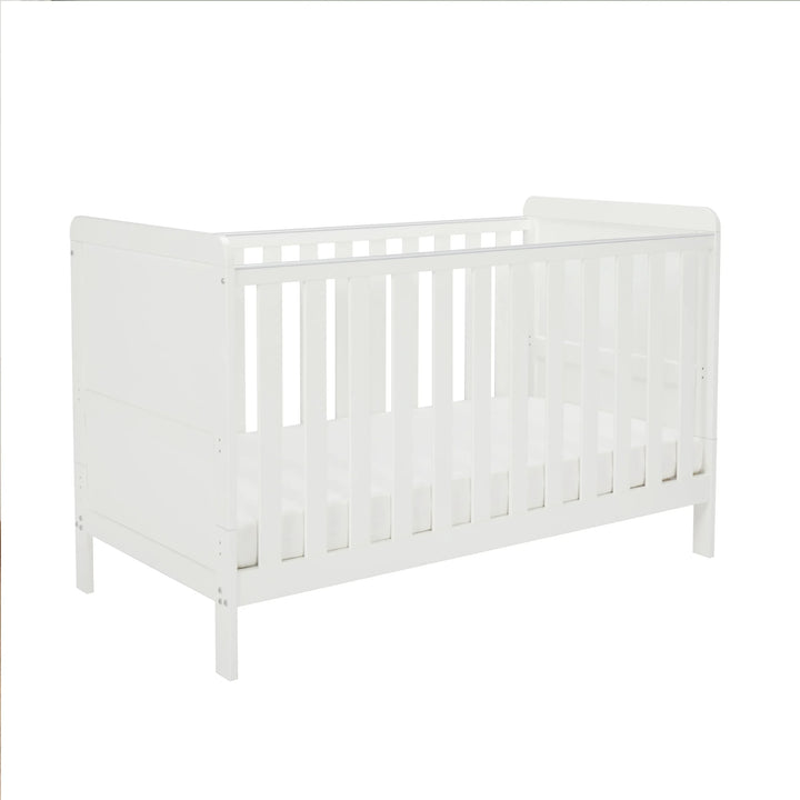 Babymore Caro Urban Cot Bed – White