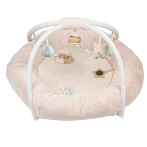 Nattou Stuffed Playmat - Flo, Ernest & Oli