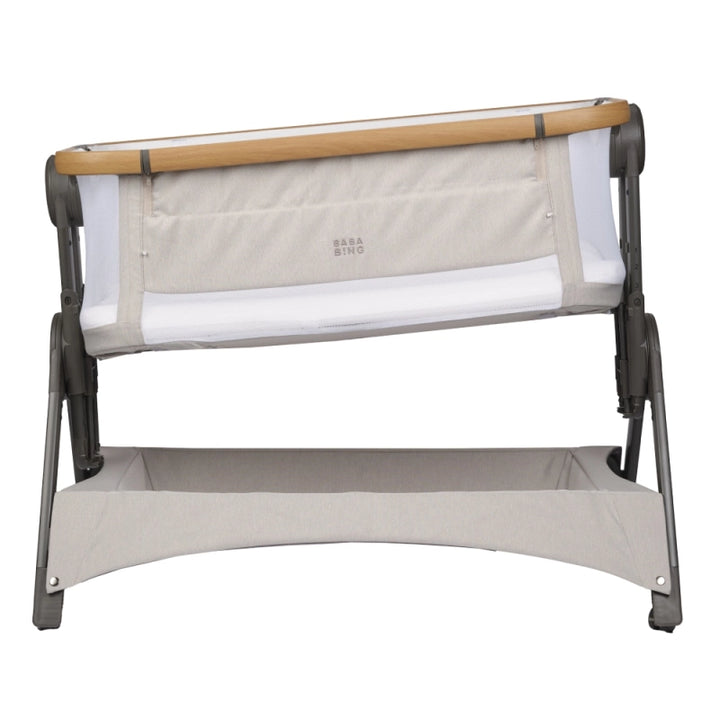 Bababing Nova Bedside Crib & Travel Cot - Neutral