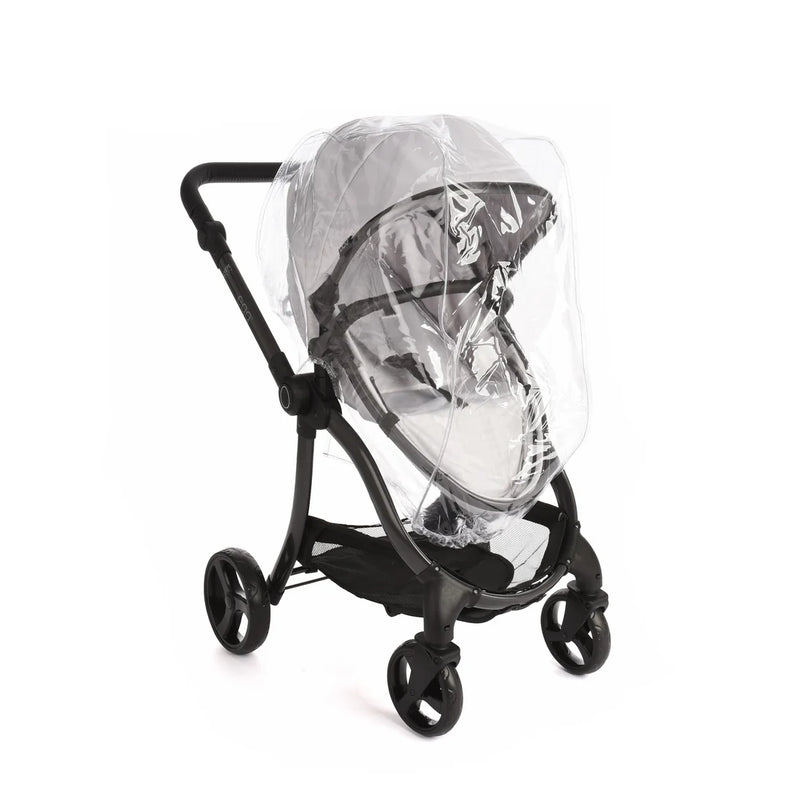 egg Dolls Pram by Roma - Houndstooth Silver