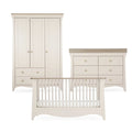 CuddleCo Clara Luxe 3 Piece Furniture Set - Cashmere & Ash