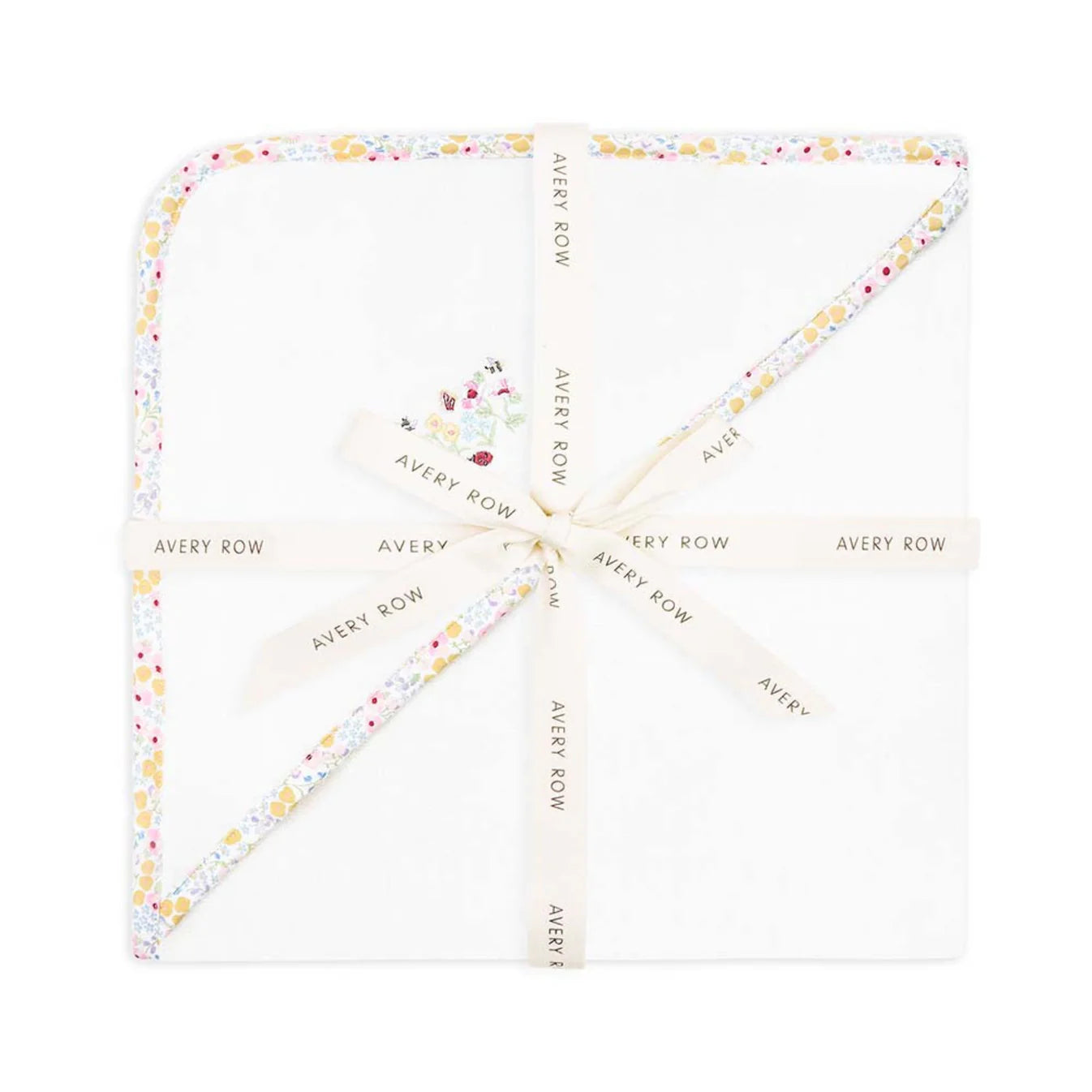 Avery Row Baby Hooded Towel - Wildflower Garden