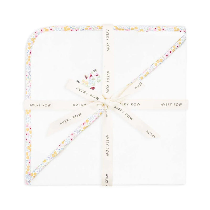 Avery Row Baby Hooded Towel - Wildflower Garden