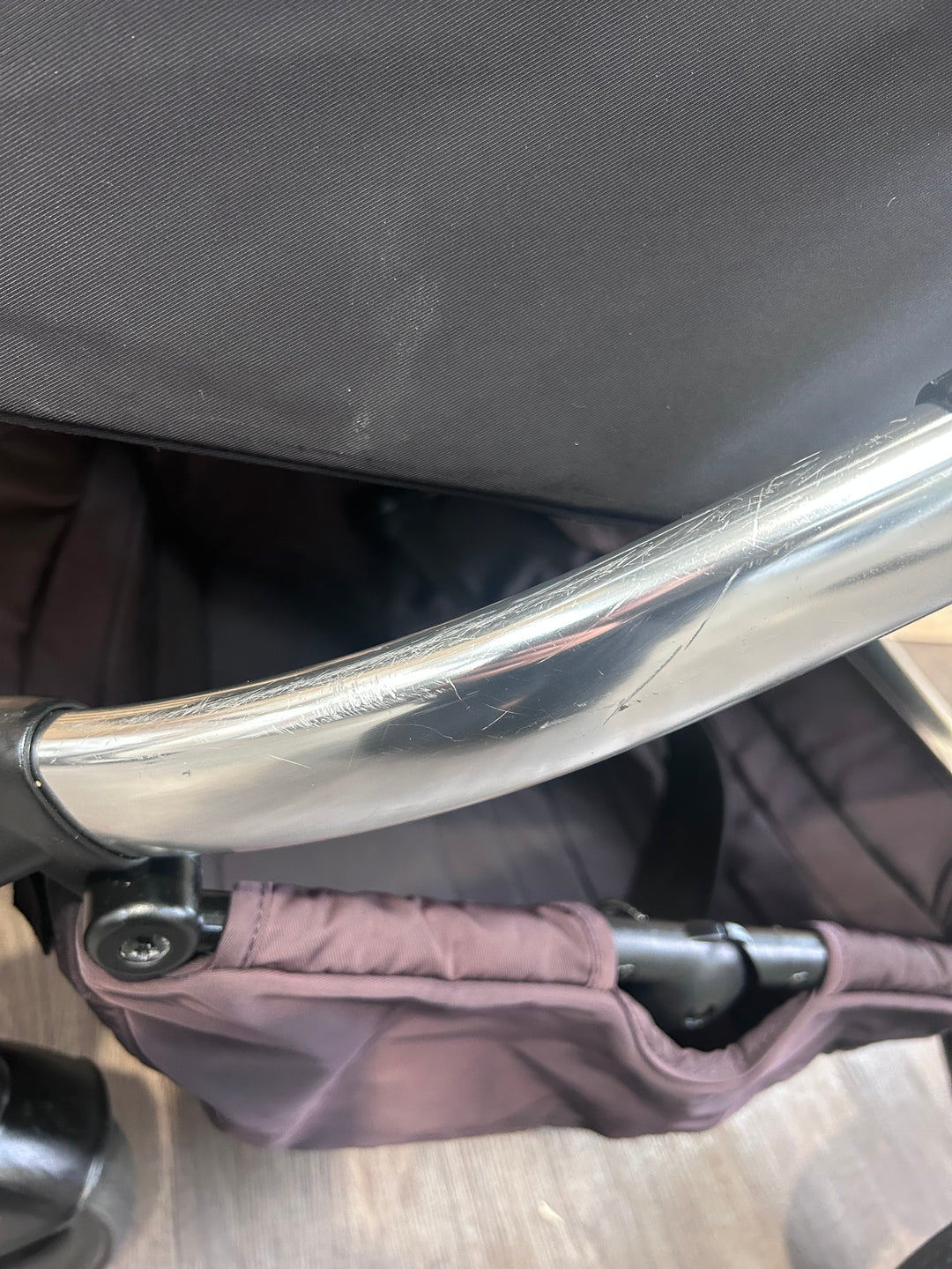 PRE LOVED iCandy Peach 5 2-in-1 Travel System - Beluga Grey