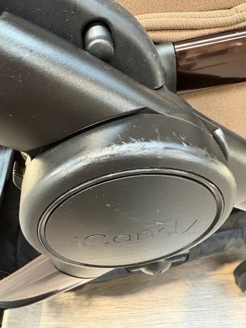 PRE LOVED iCandy Peach 7 Twin Pushchair Bundle - Coco
