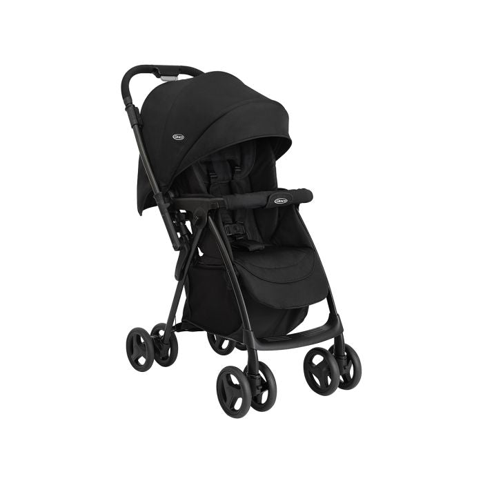 Graco Revaya Pushchair with SnugLite Eco i-Size R129 car seat Travel System - Midnight