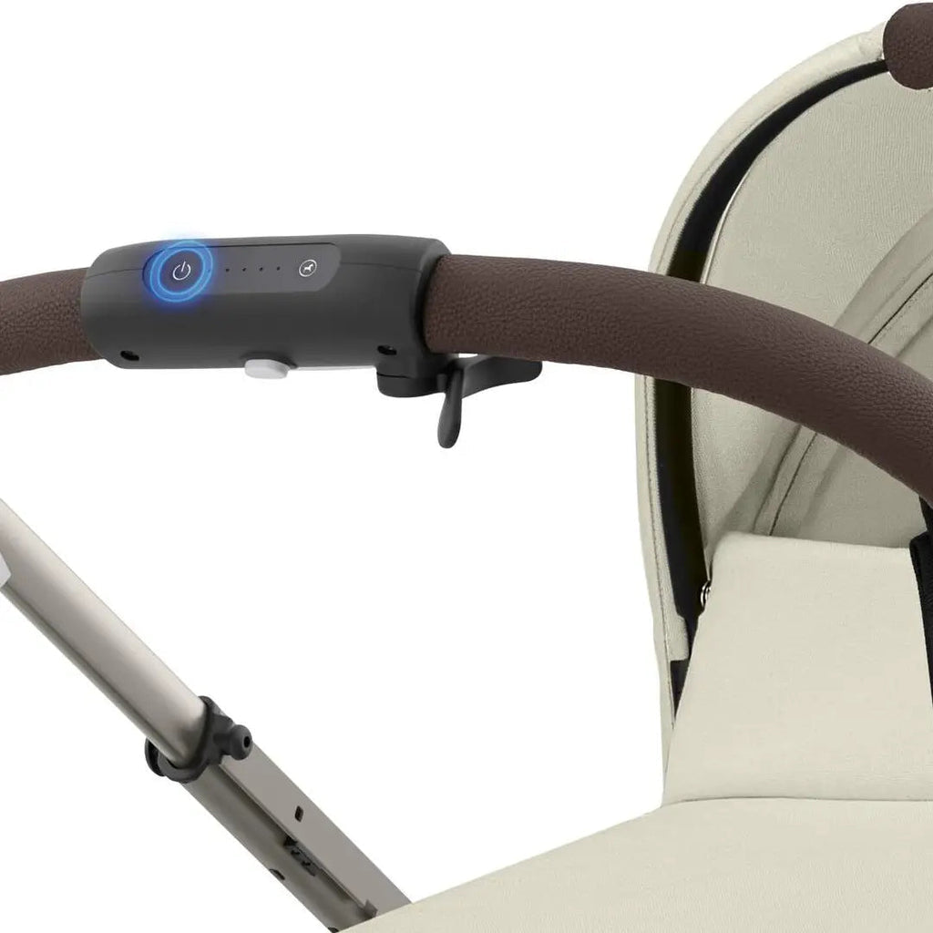 Cybex E-Gazelle S Pushchair - Seashell Beige/Taupe
