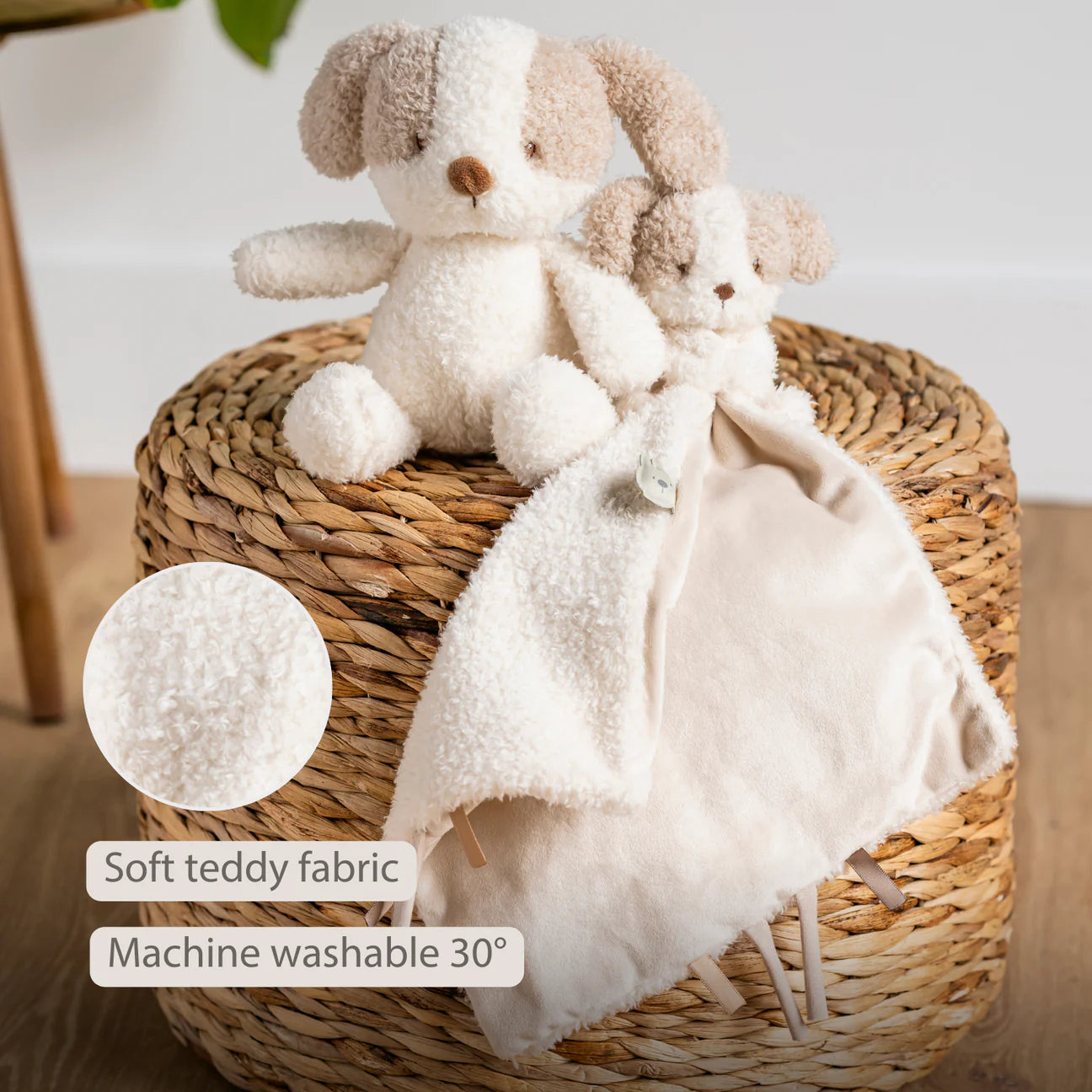Nattou Teddy Doudou 27cm Comforter - Dog