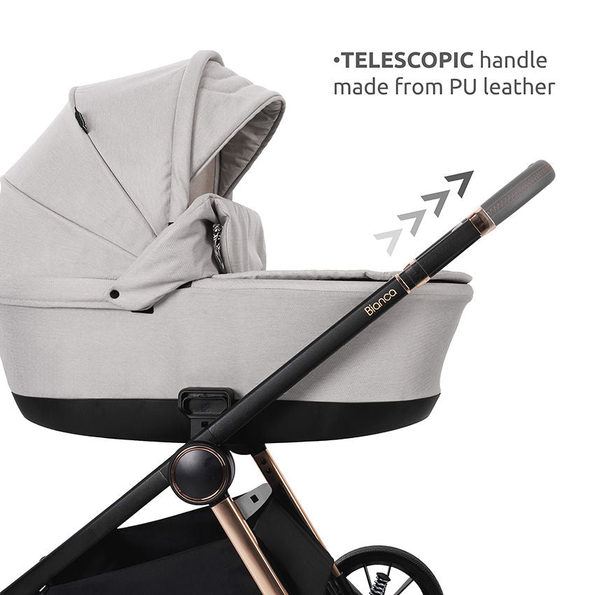 Lorelli Bianca 3 in 1 Travel System – Warm Beige