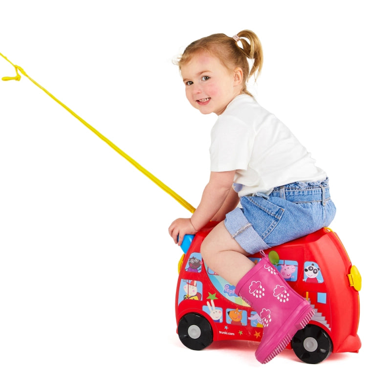Trunki Ride-On Suitcase - Peppa Pig Party Bus