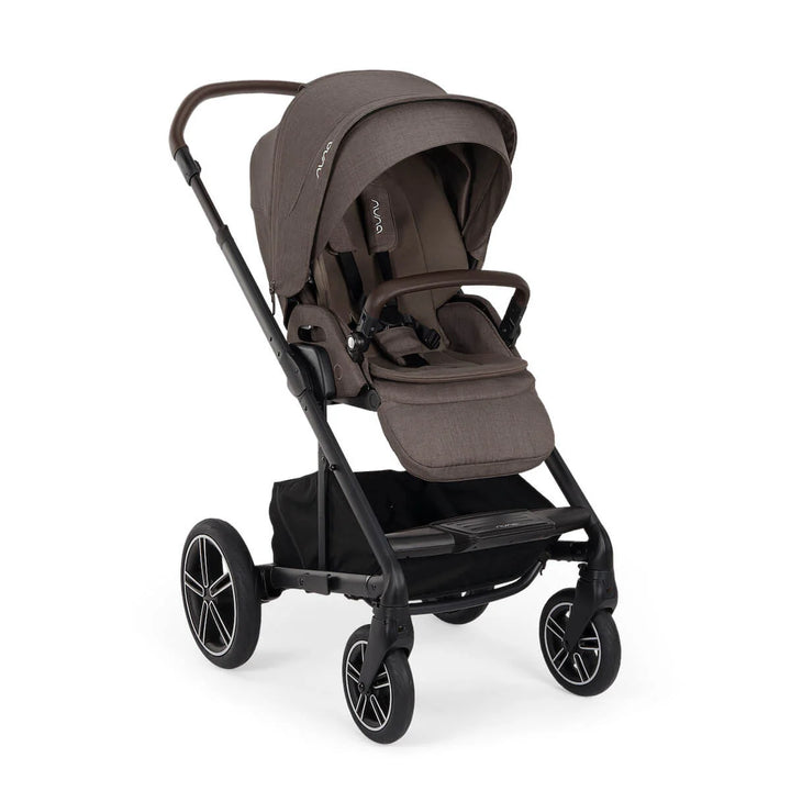 Nuna MIXX next, Arra Flex + Base Curv Travel System Bundle - Chestnut