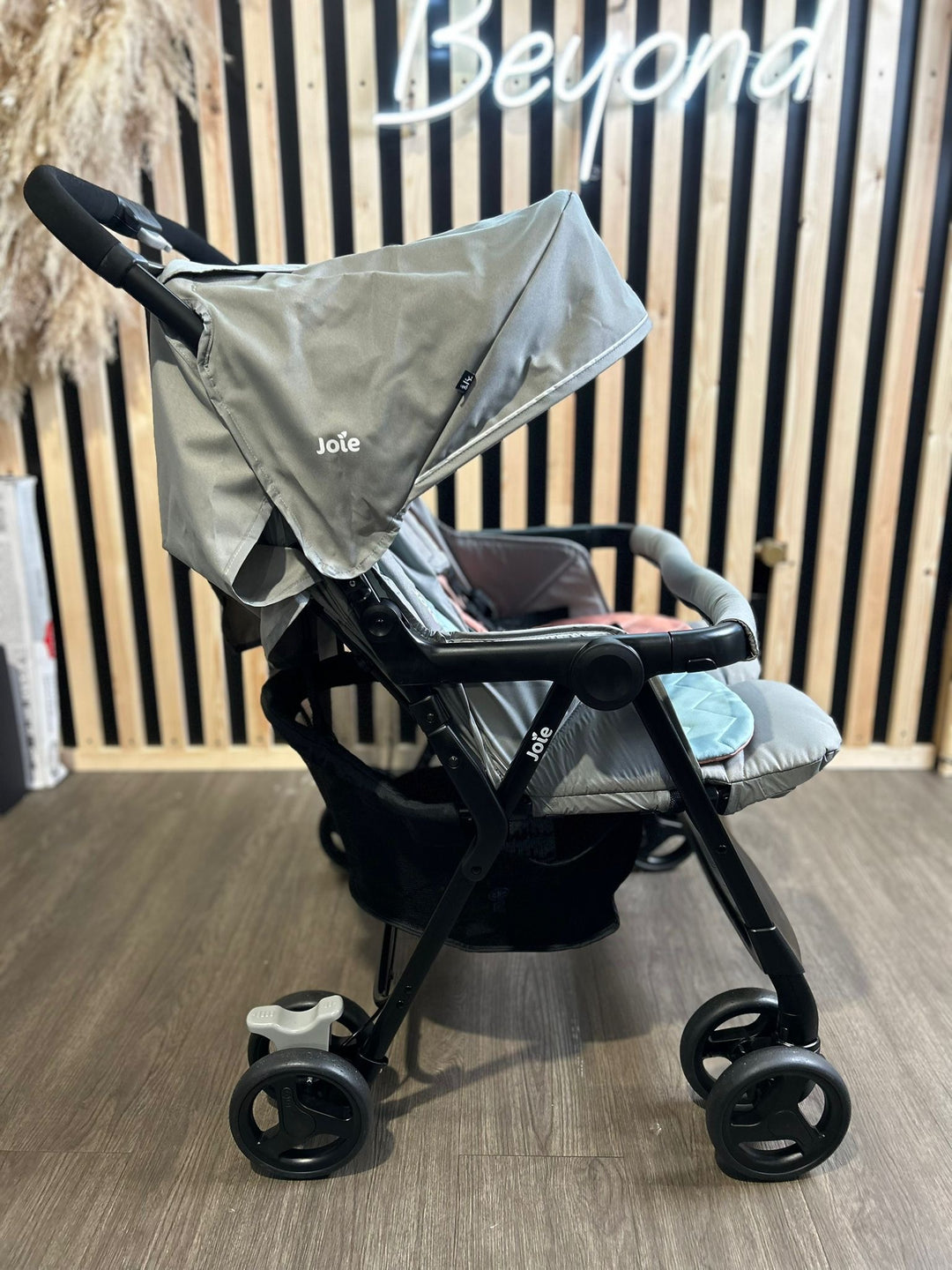 PRE LOVED Joie Aire Twin Double Stroller - Nectar & Mineral