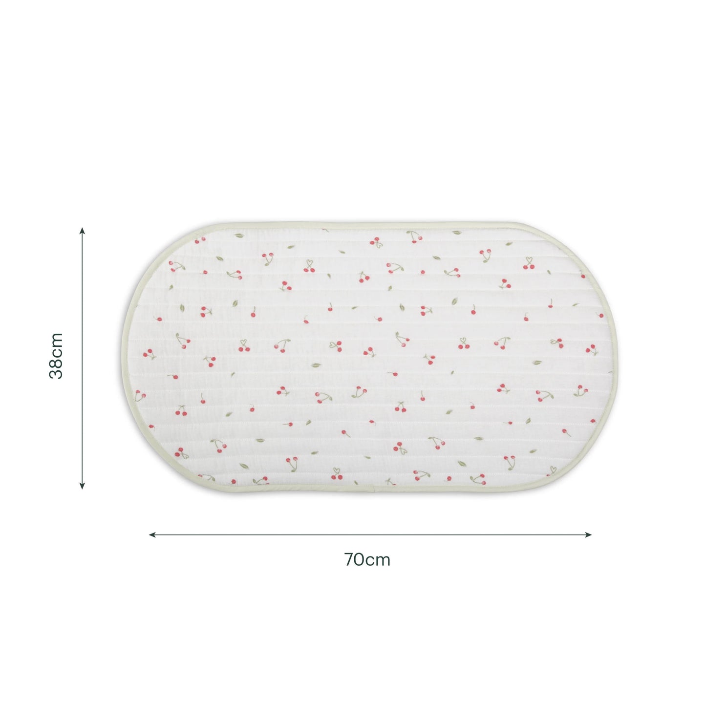 CuddleCo Nappy Caddy Set - Ditsy Cherry