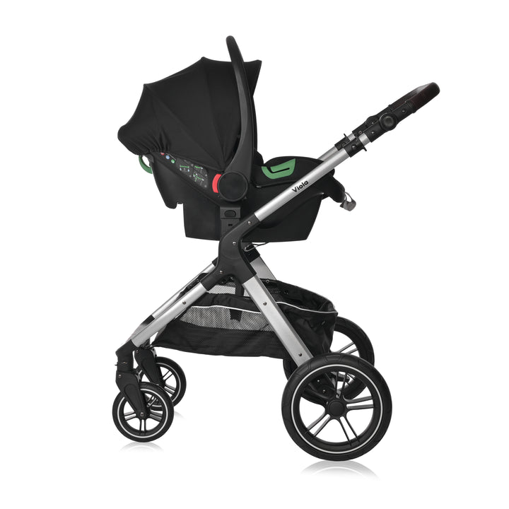 Lorelli Viola 3in1 Travel System Inc Spirit Car Seat - Grey