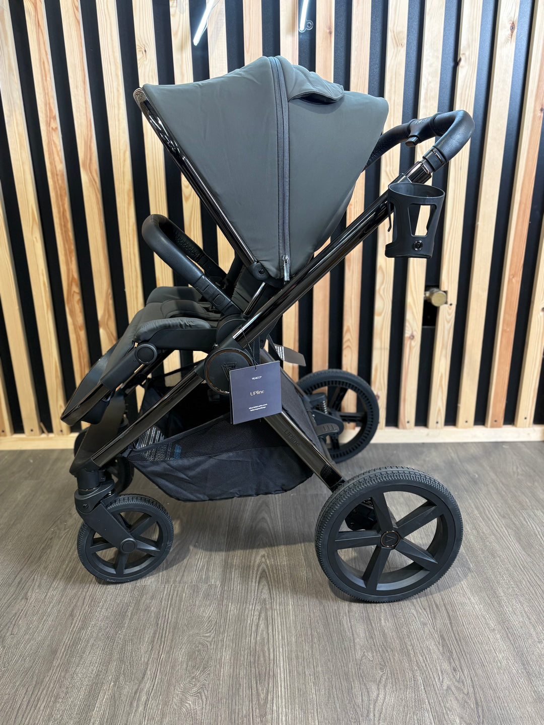 EX DISPLAY Venicci Tinum Upline 2-in-1 Travel System - SE Lava