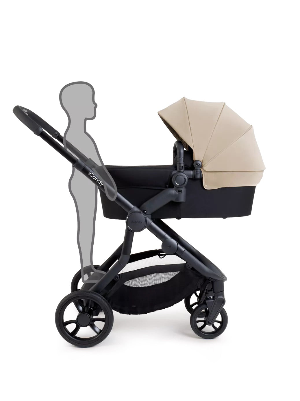 iCandy Orange 4 Double Pushchair - Latte