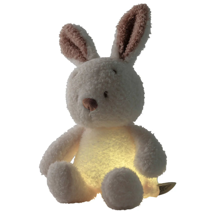 Nattou Mini Cuddly Bunny Nightlight - Teddy Vanilla