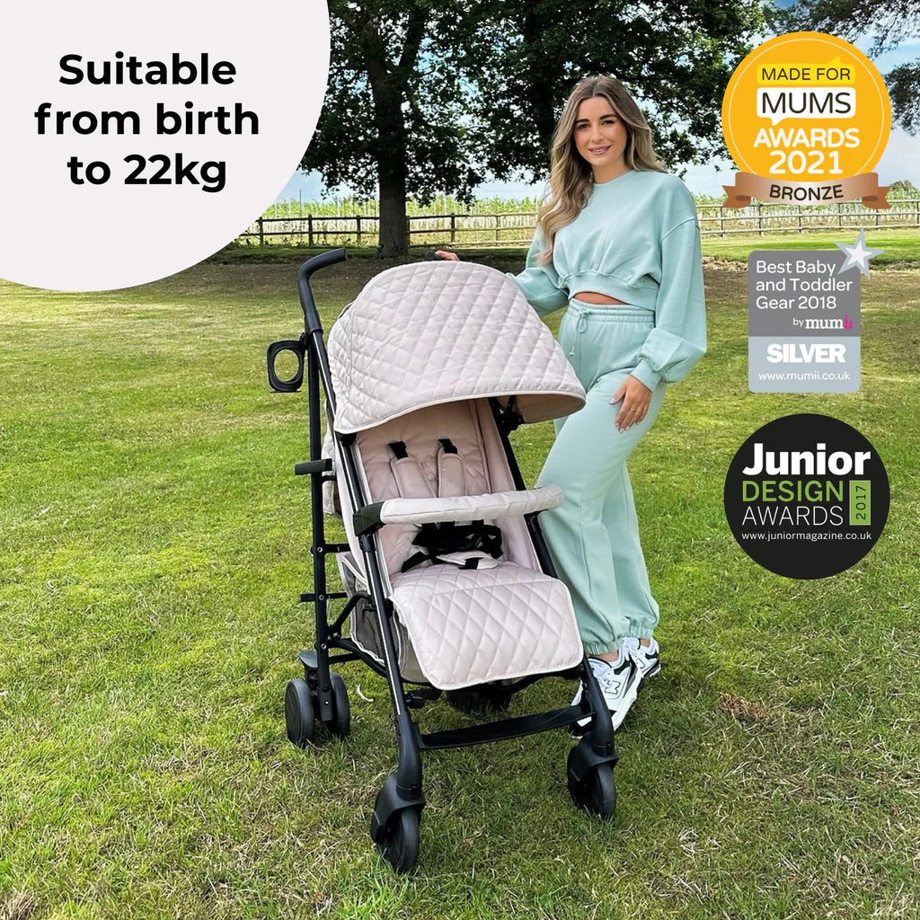 My Babiie MB51 Plus Stroller - Quilted Sand