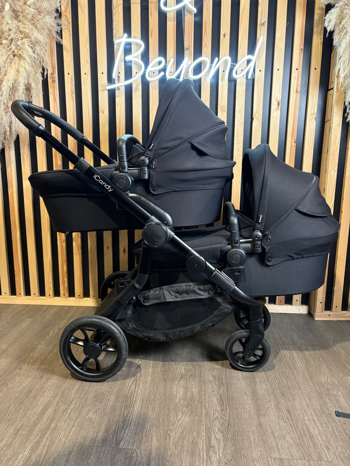 PRE LOVED iCandy Orange3 Twin Bundle - Black