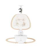 Babymoov Swoon Hoop Multi motion Baby Swing with Audio - Natural/Ecru