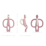 Matchstick Monkey Original Teething Toy  - Dusty Pink