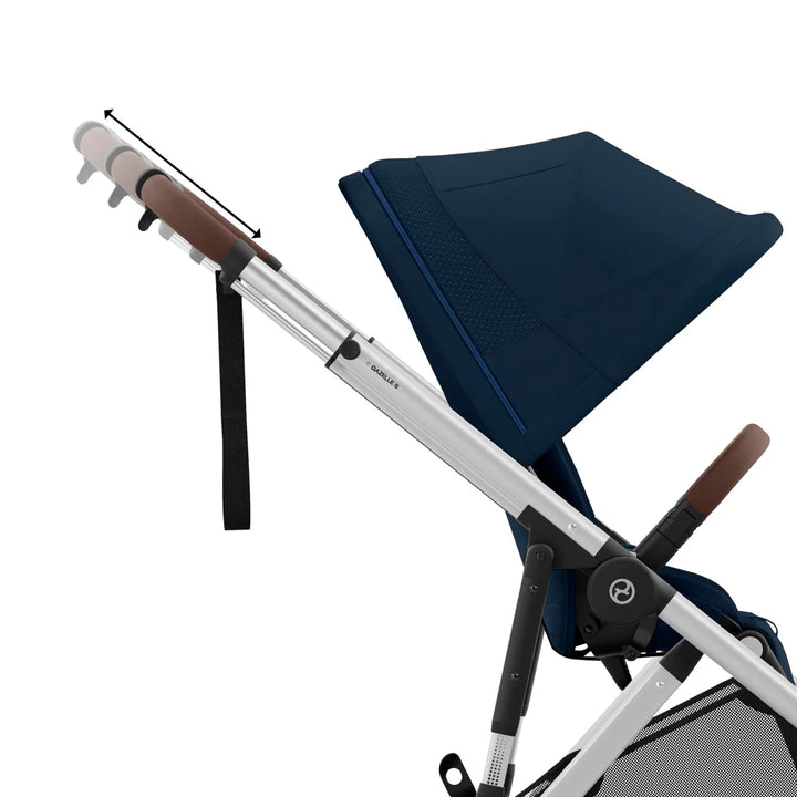 Cybex eGazelle S, 9 Piece Bundle - Silver/Ocean Blue