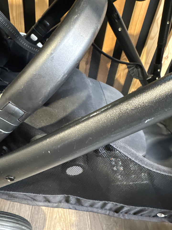 PRE LOVED Cybex Gazelle Twin Pushchair - Moon Black