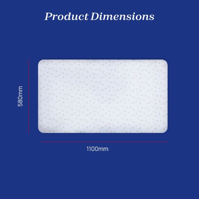 Chicco Next2Me Cotton Forever Cot Sheet 2 Pack - Cloud