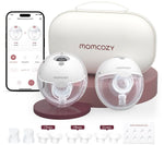 Momcozy M5 Smart Wearable Double Electric Breast Pump - Grey