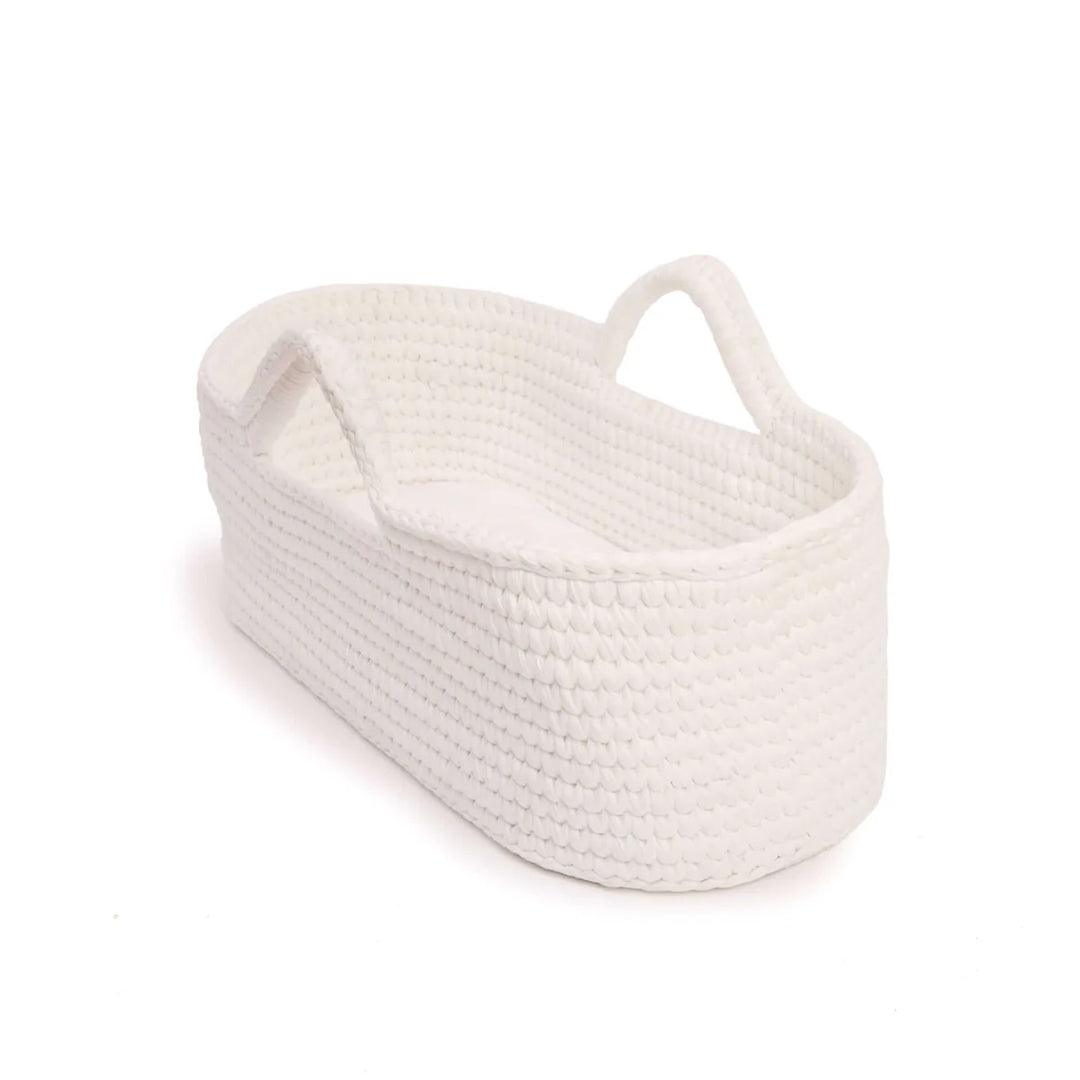 Clair De Lune Crochet Moses Basket + Rocking Stand