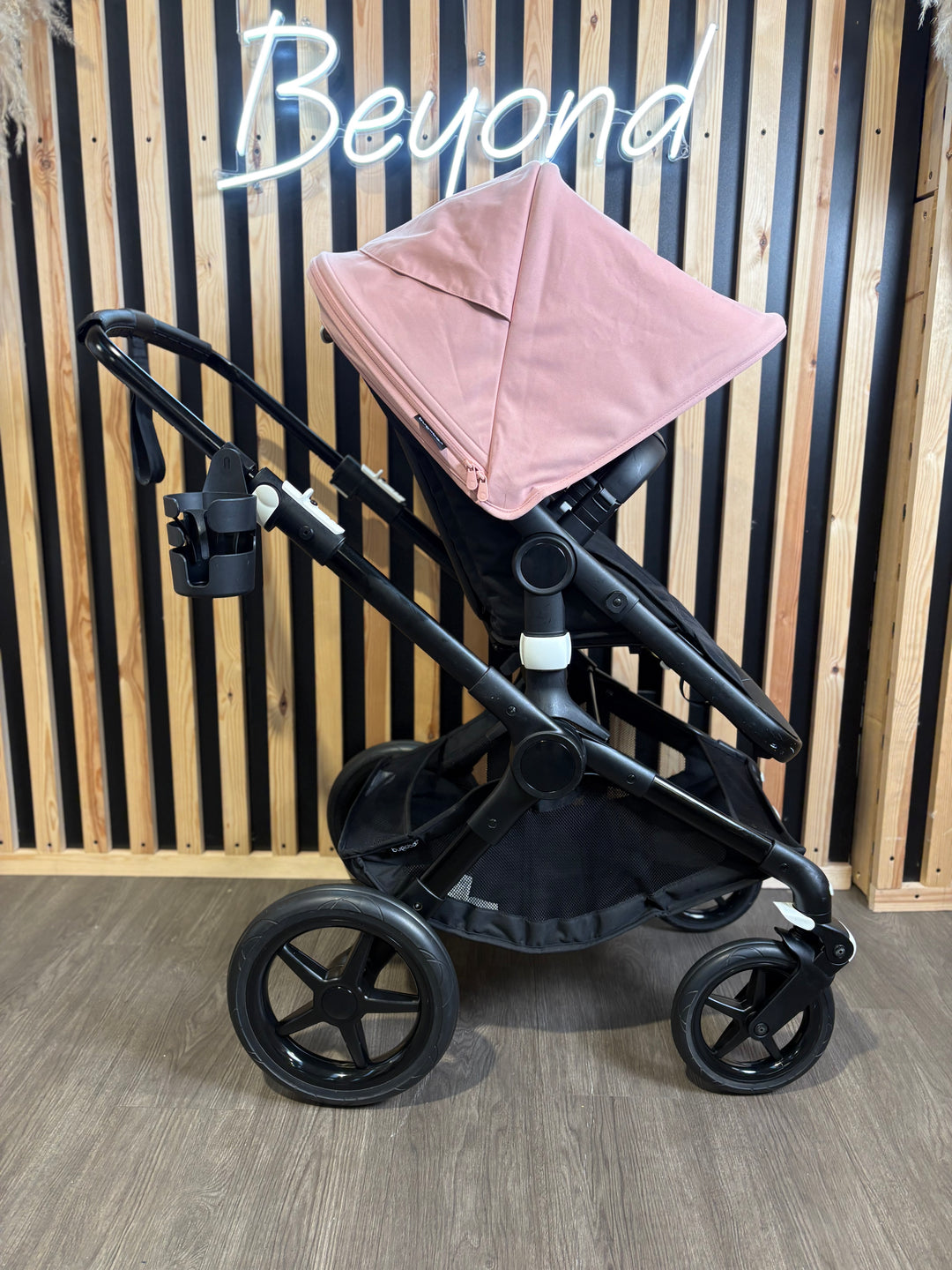 PRE LOVED Bugaboo Fox3 Travel System - Black/Pink