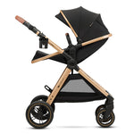 Kinderkraft Esme Pro 3in1 Travel System With Mink Pro2 Car Seat - Pure Black