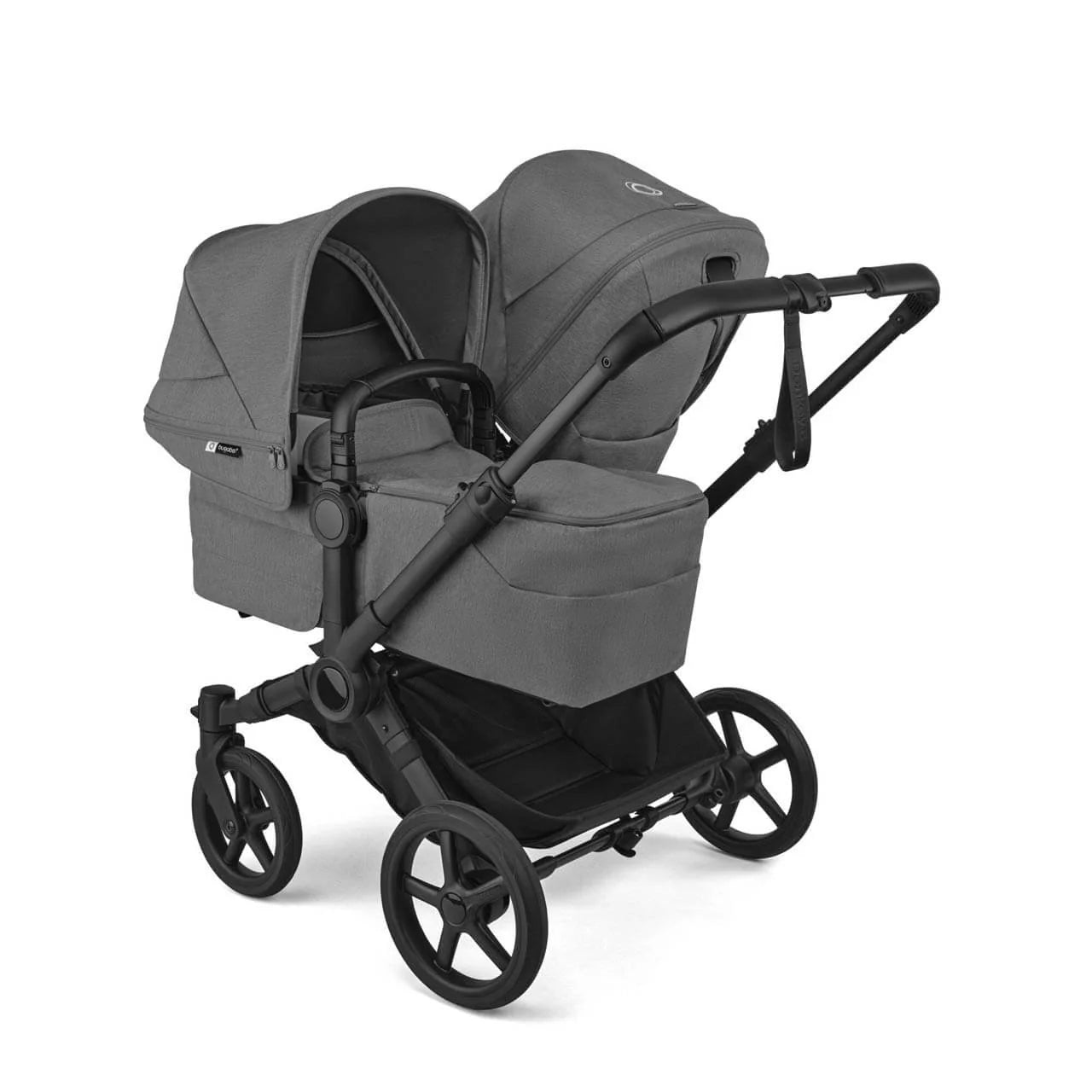 Bugaboo Donkey 6 Twin Stroller - Moon Grey