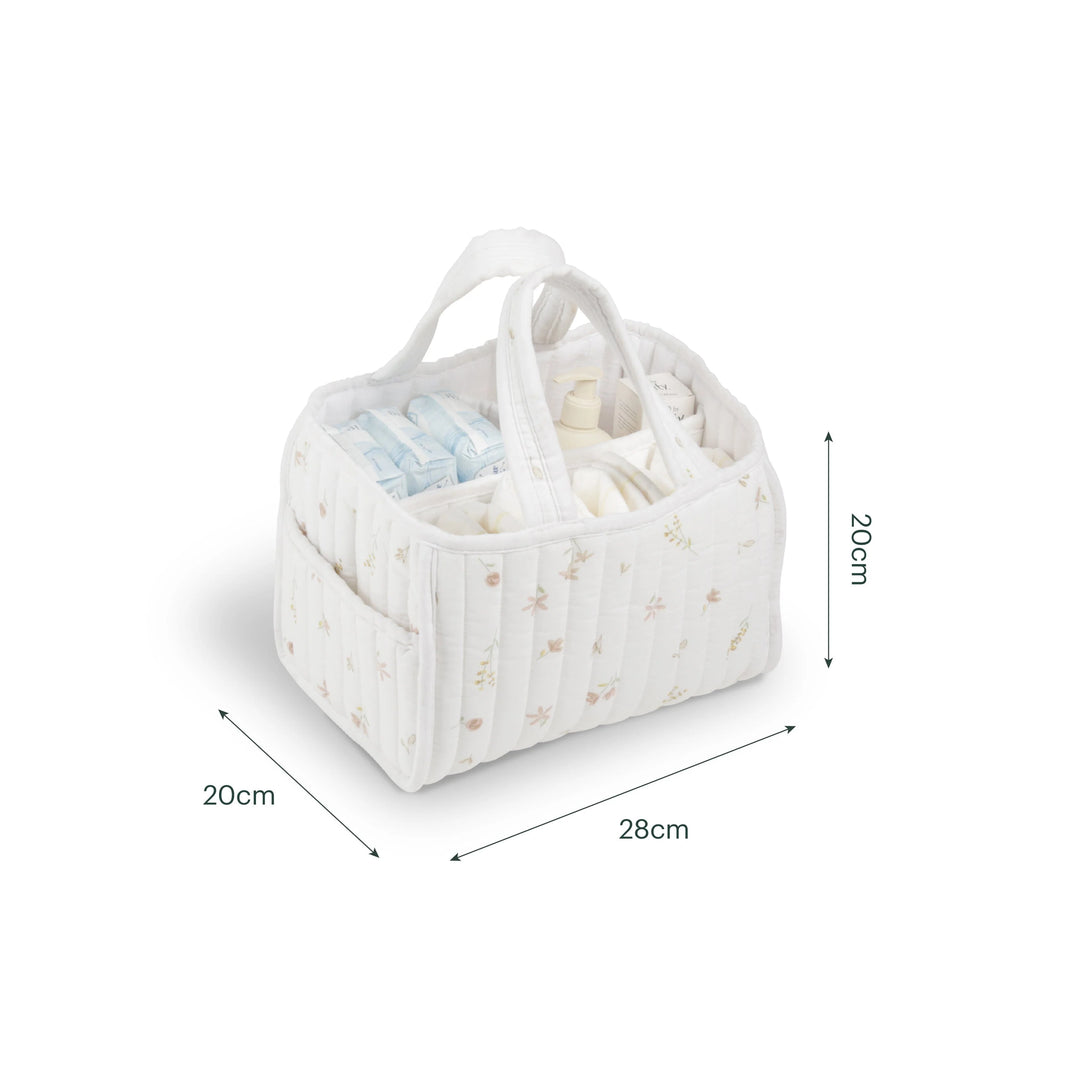 CuddleCo Nappy Caddy - Cashmere Meadow