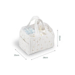 CuddleCo Nappy Caddy Set - Cashmere Meadow