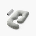 Momcozy Cooling G Shaped Pillow - Grey