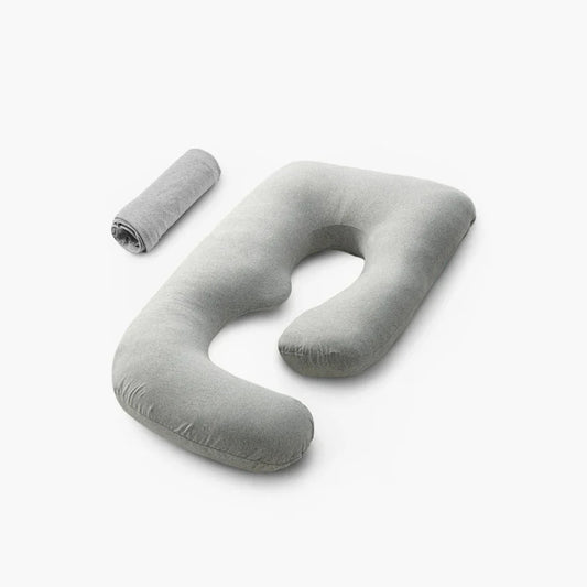 Momcozy Cooling G Shaped Pillow - Grey