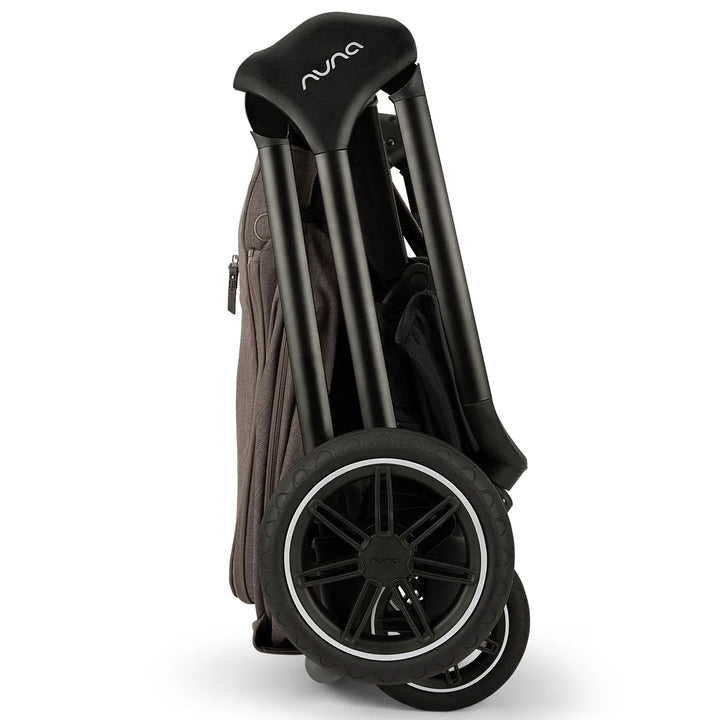 Nuna TRIV Next, LYTL Carrycot, ARRA Flex + Base Curve Travel System - Chestnut