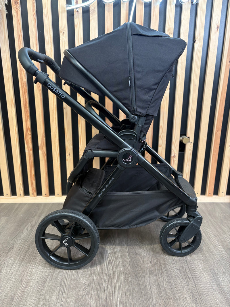 PRE LOVED Cosatto Giggle 4 Parent-and-World Facing Pushchair + Car Seat - Foxed
