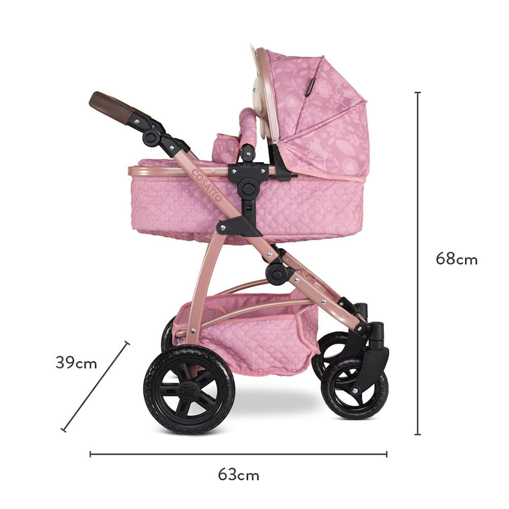 Cosatto Wow 3in1 Complete Dolls Travel System Set - Camille