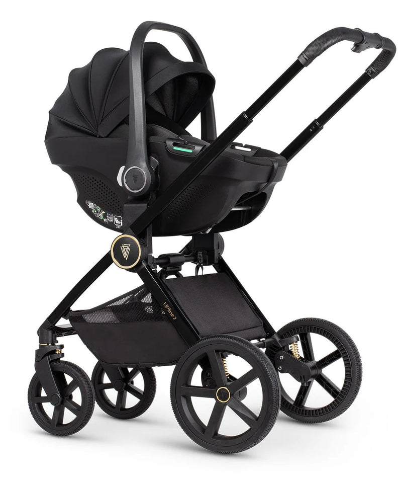 Venicci Upline2 Car Seat Travel System - All Black